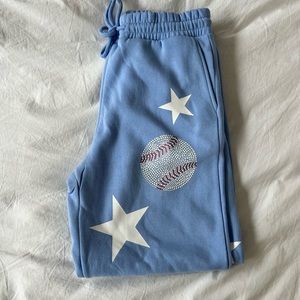 New Judith March Baseball Joggers.  Size M.